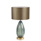 Lampe de table moderne géométrique en cristal pour usage résidentiel