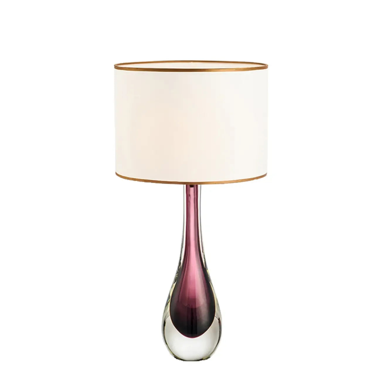 Lampe de table moderne géométrique en cristal pour usage résidentiel