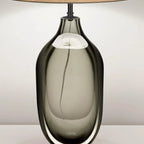 Lampe de table moderne géométrique en cristal pour usage résidentiel