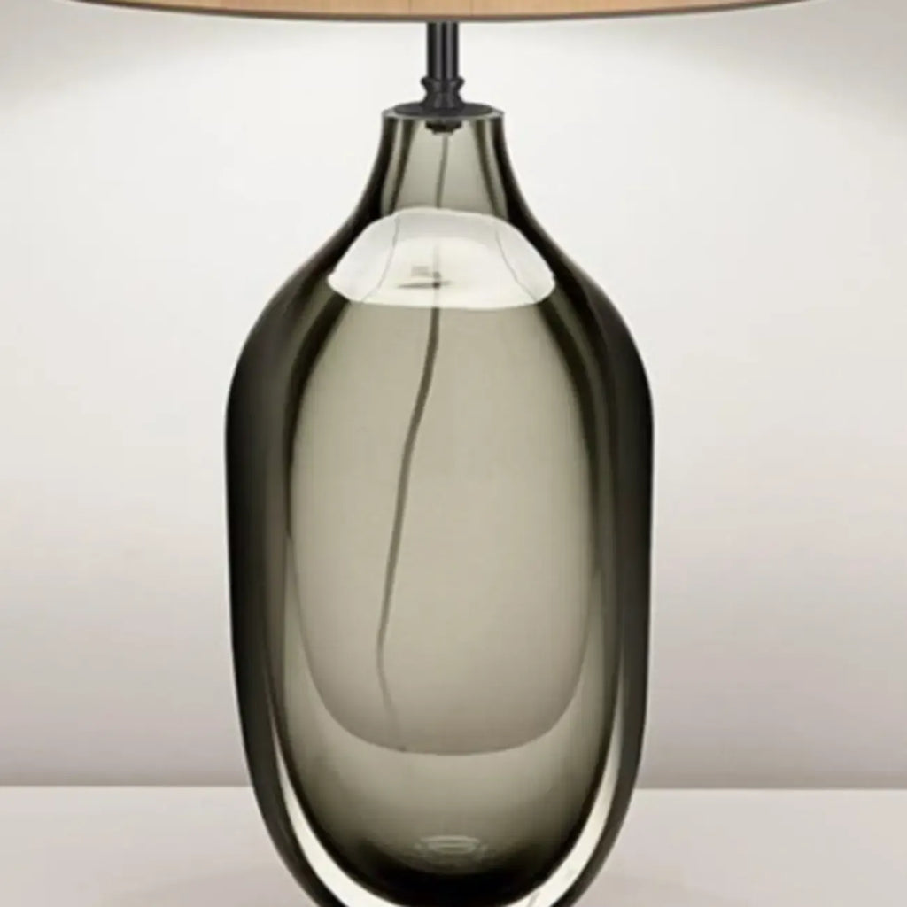 Lampe de table moderne géométrique en cristal pour usage résidentiel