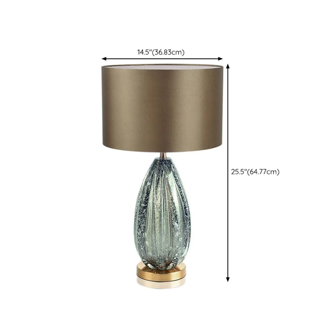 Lampe de table moderne géométrique en cristal pour usage résidentiel