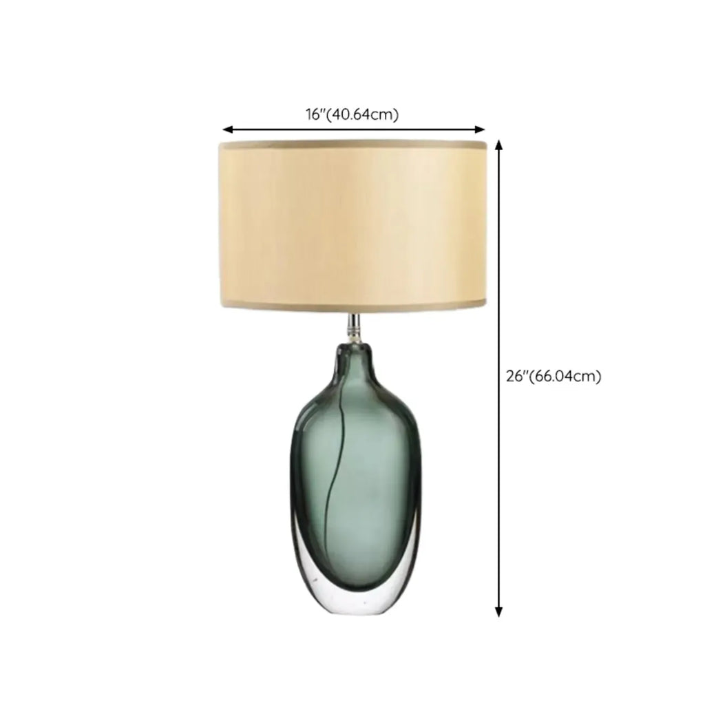 Lampe de table moderne géométrique en cristal pour usage résidentiel
