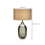 Lampe de table moderne géométrique en cristal pour usage résidentiel