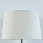 Lampe de table moderne en céramique verte à brancher pour salon
