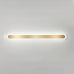 Plafonnier LED géométrique doré encastré pour salon