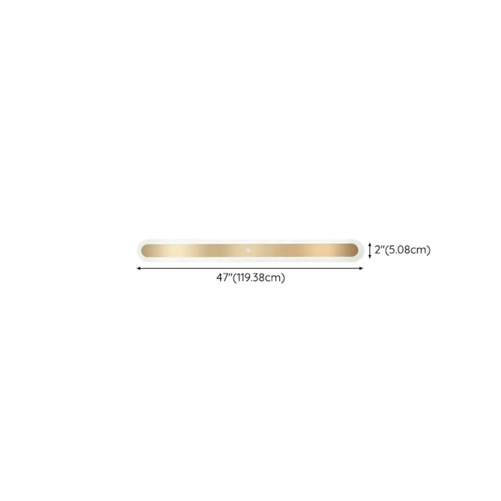 Plafonnier LED géométrique doré encastré pour salon