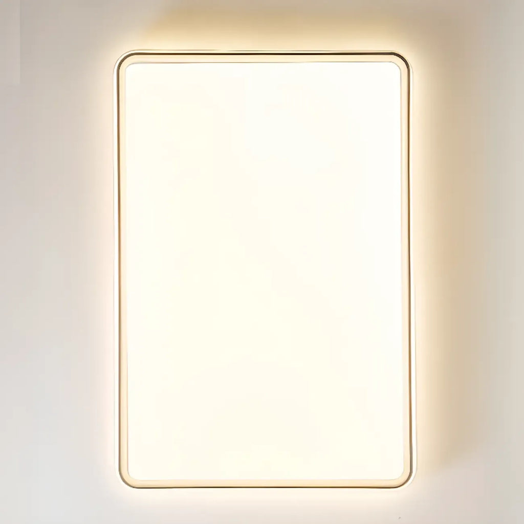 Plafonnier LED encastré à intensité variable avec abat-jour, idéal pour le salon
