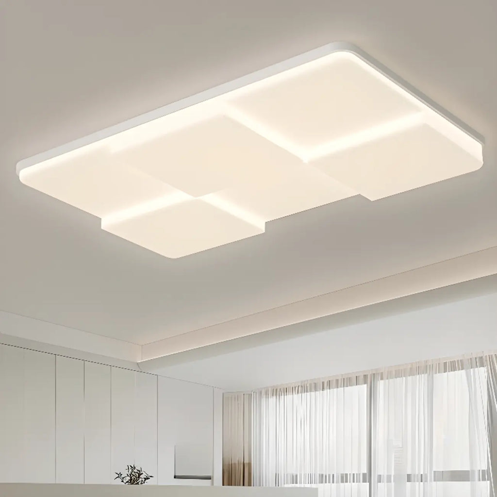 Plafonnier LED encastré en acrylique pour usage résidentiel