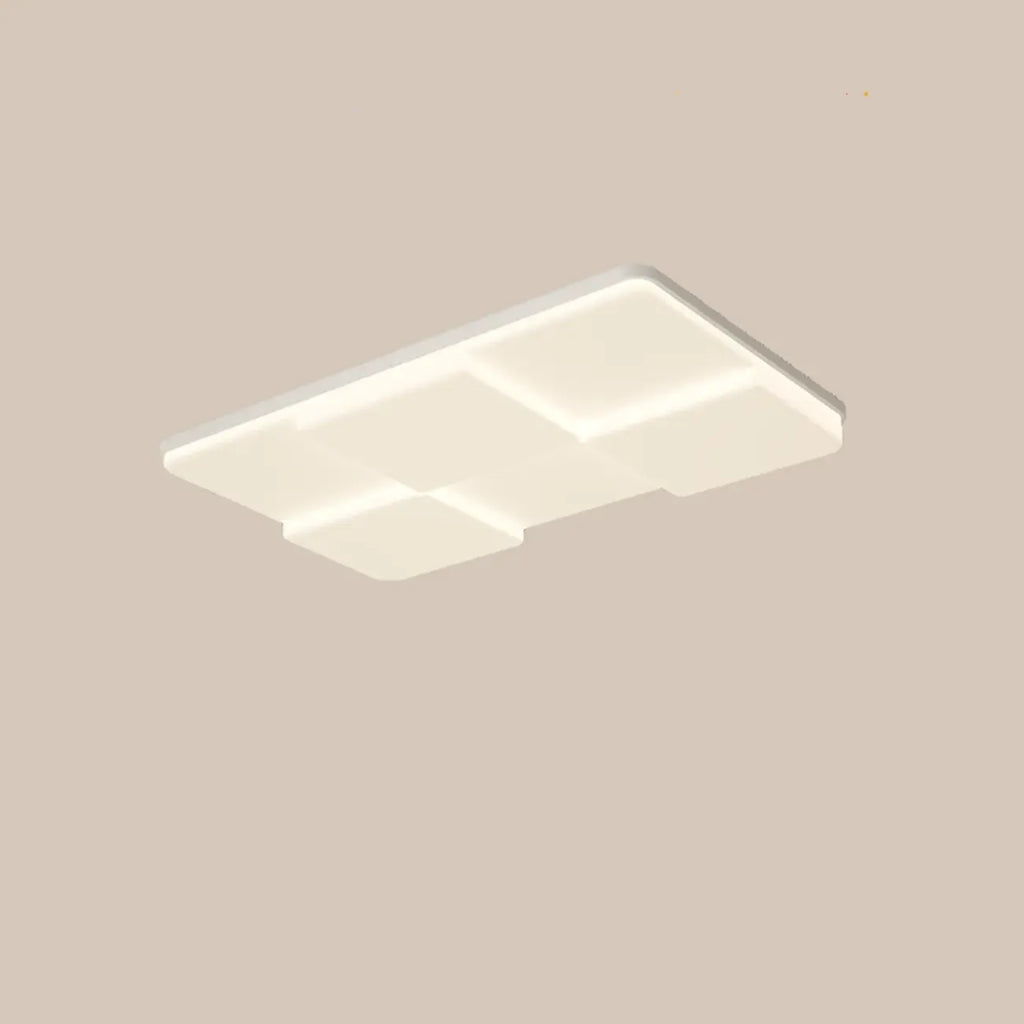 Plafonnier LED encastré en acrylique pour usage résidentiel