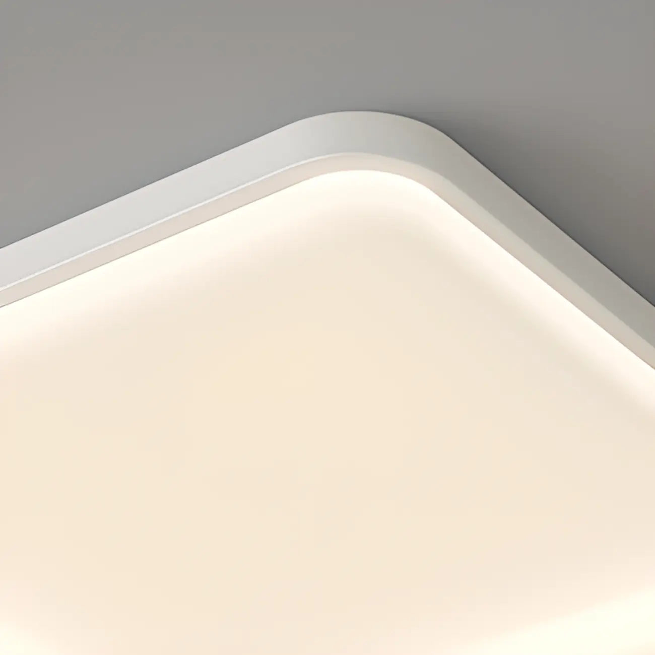 Plafonnier LED encastré en acrylique pour usage résidentiel