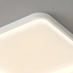Plafonnier LED encastré en acrylique pour usage résidentiel