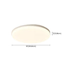 Plafonnier LED encastré en acrylique pour usage résidentiel