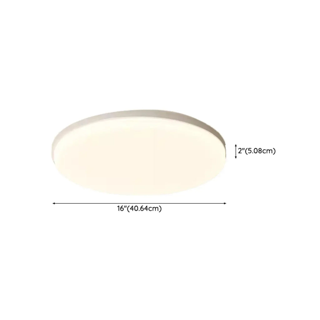 Plafonnier LED encastré en acrylique pour usage résidentiel