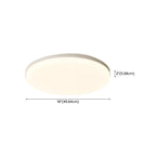 Plafonnier LED encastré en acrylique pour usage résidentiel