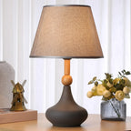 Lampe de table géométrique grise moderne pour salon