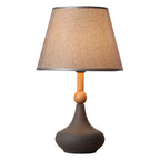 Lampe de table géométrique grise moderne pour salon