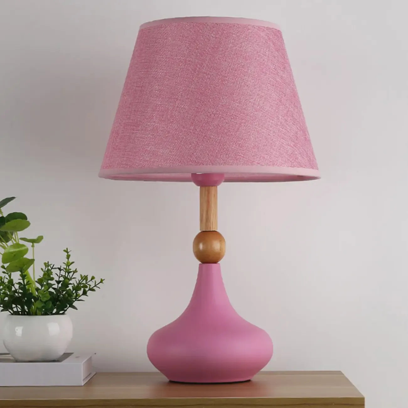 Lampe de table géométrique grise moderne pour salon