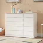 Commodes doubles classiques en bois avec 7 tiroirs