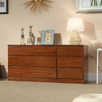 Commodes doubles classiques en bois avec 7 tiroirs