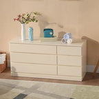 Commodes doubles classiques en bois avec 7 tiroirs