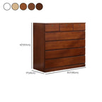 Commodes doubles classiques en bois avec 7 tiroirs