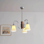 Lustre moderne géométrique en céramique à plusieurs lumières