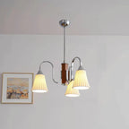 Lustre moderne géométrique en céramique à plusieurs lumières