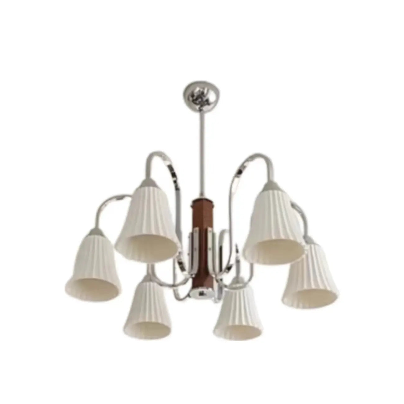 Lustre moderne géométrique en céramique à plusieurs lumières