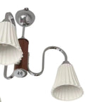 Lustre moderne géométrique en céramique à plusieurs lumières