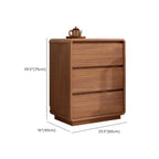 Commode console cubique en bois brun à 8 tiroirs