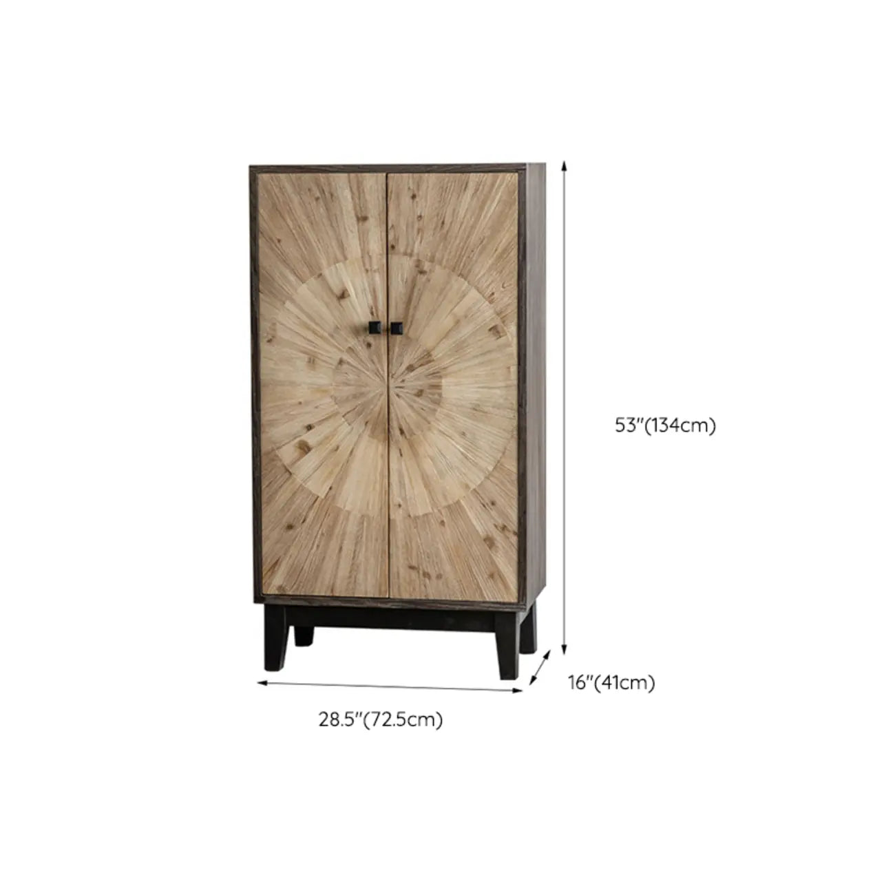 Charmante commode en bois, finition naturelle