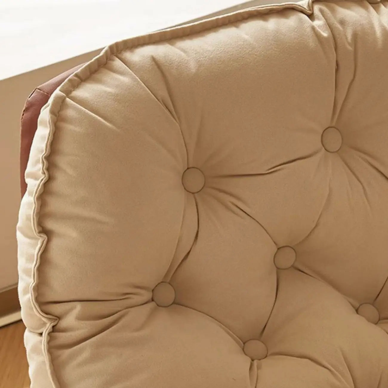 Fauteuil à bascule confortable en flanelle à large assise pour l'intérieur