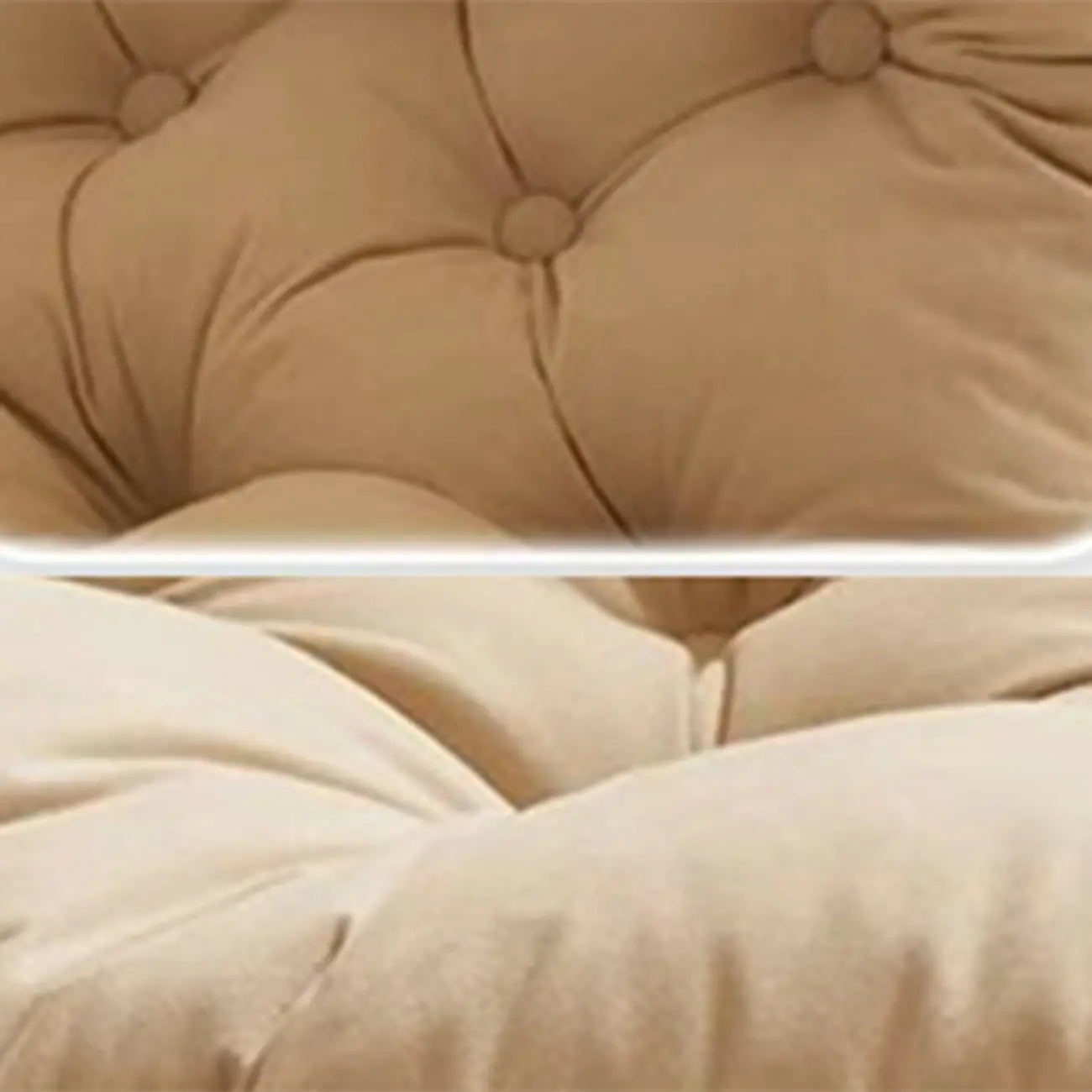 Fauteuil à bascule confortable en flanelle à large assise pour l'intérieur