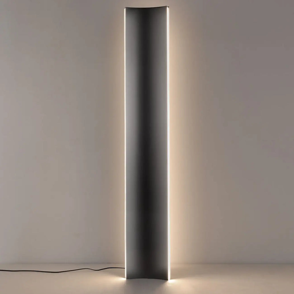 Lampadaire minimaliste en métal à intensité variable pour salon