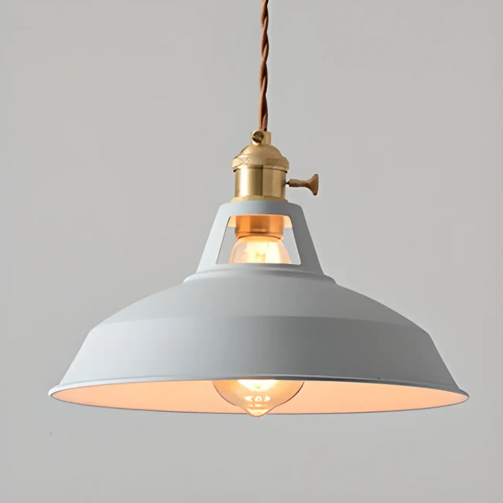 Suspension Macaron Iron Dome avec câblage fixe