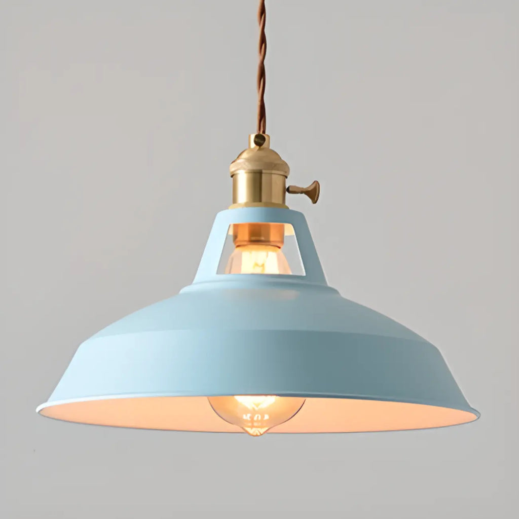 Suspension Macaron Iron Dome avec câblage fixe