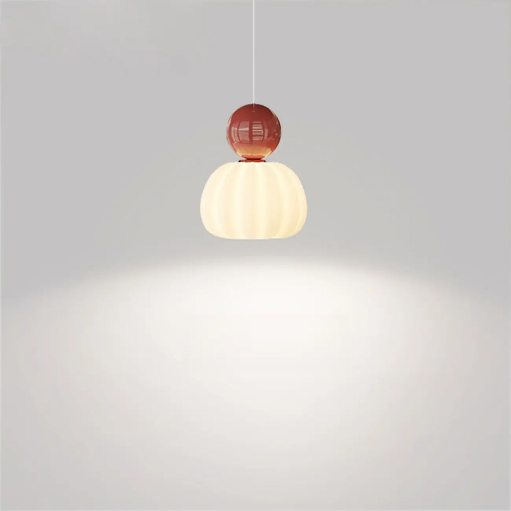 Suspension crème en format mini pour chambre à coucher