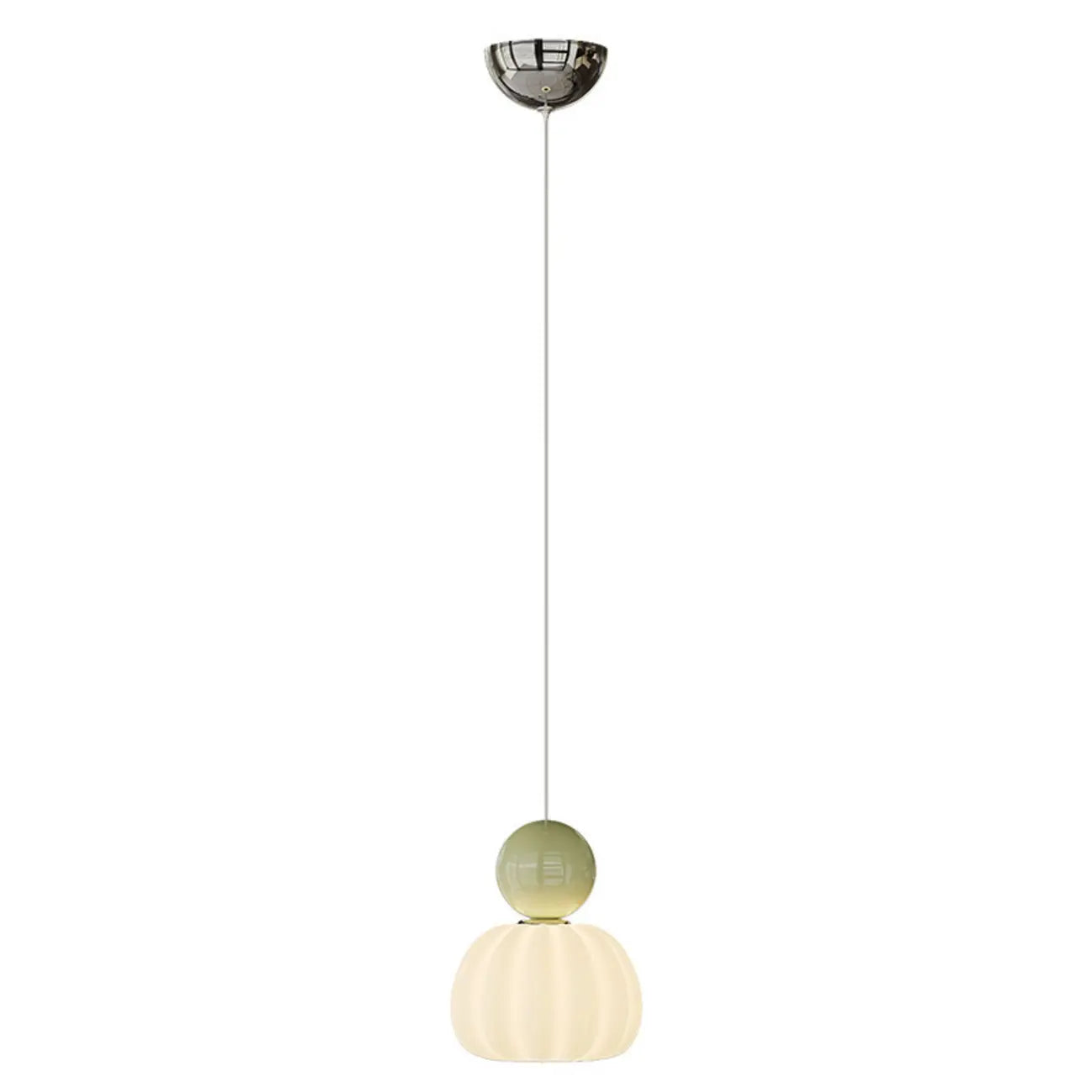 Suspension crème en format mini pour chambre à coucher