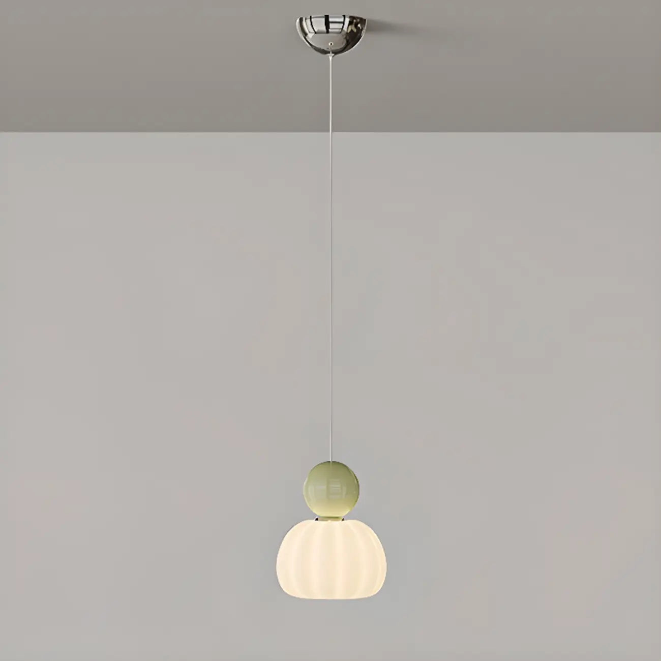 Suspension crème en format mini pour chambre à coucher