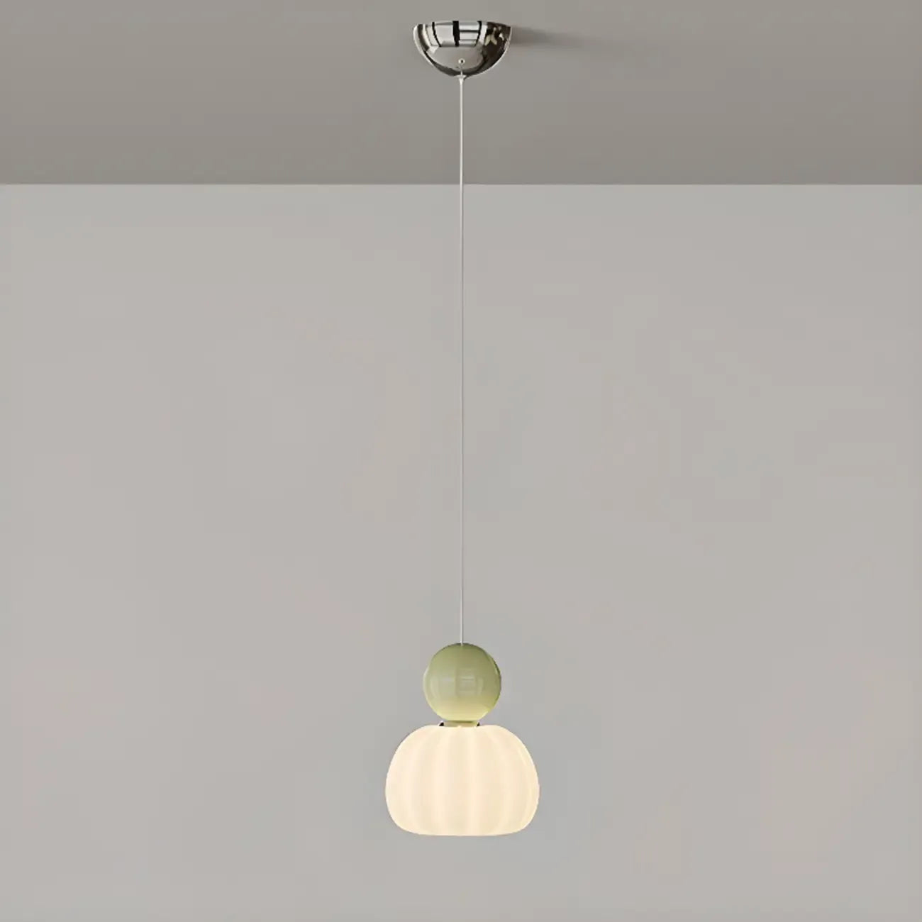 Suspension crème en format mini pour chambre à coucher