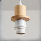 Suspension de cuisine moderne en tissu plissé beige