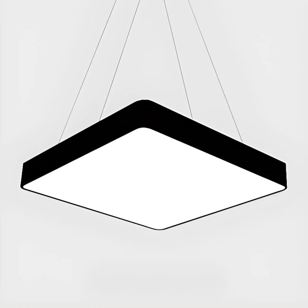 Suspension LED moderne avec abat-jour en verre pour salle à manger