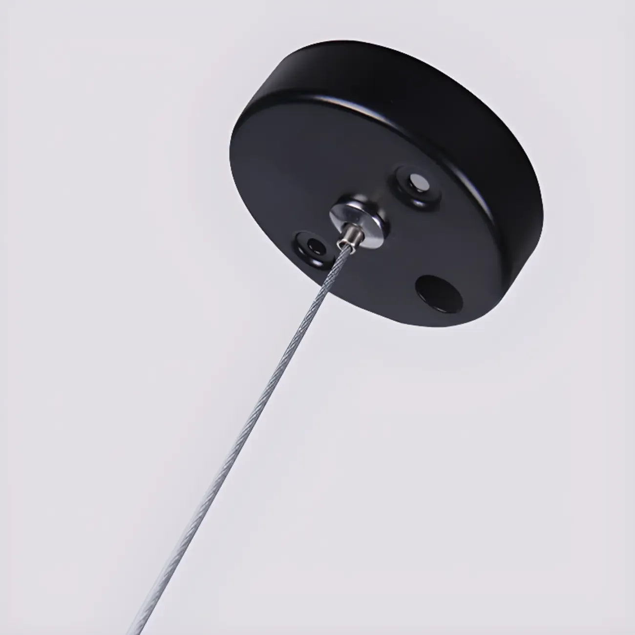 Suspension LED moderne avec abat-jour en verre pour salle à manger