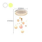 Suspension lumineuse Glam LED Planet à 7 lumières pour chambre d'enfant