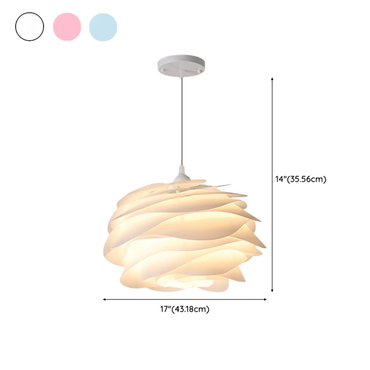 Suspension LED moderne pour chambre à coucher avec longueur réglable