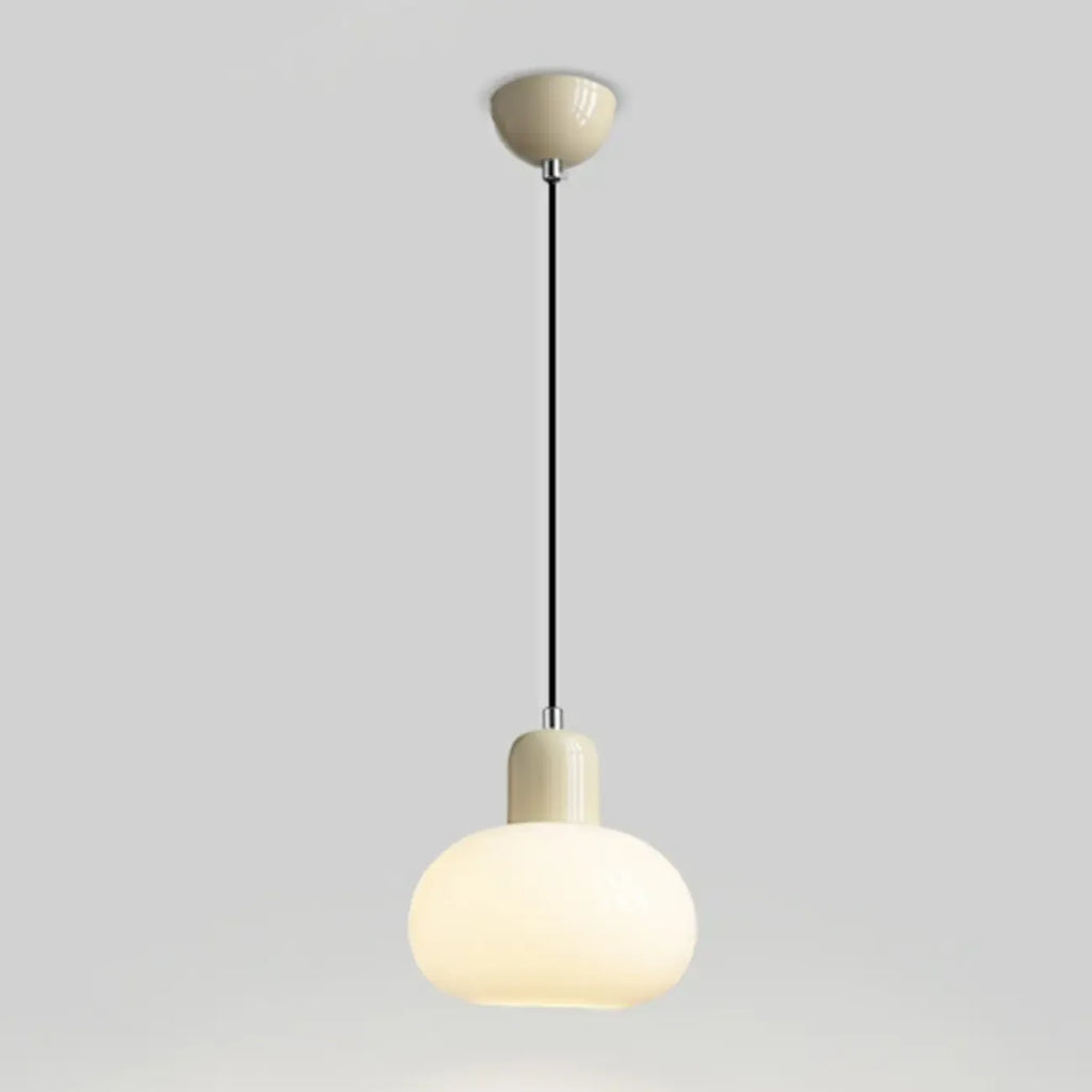 Suspensions minimalistes en céramique avec globe et longueur réglable