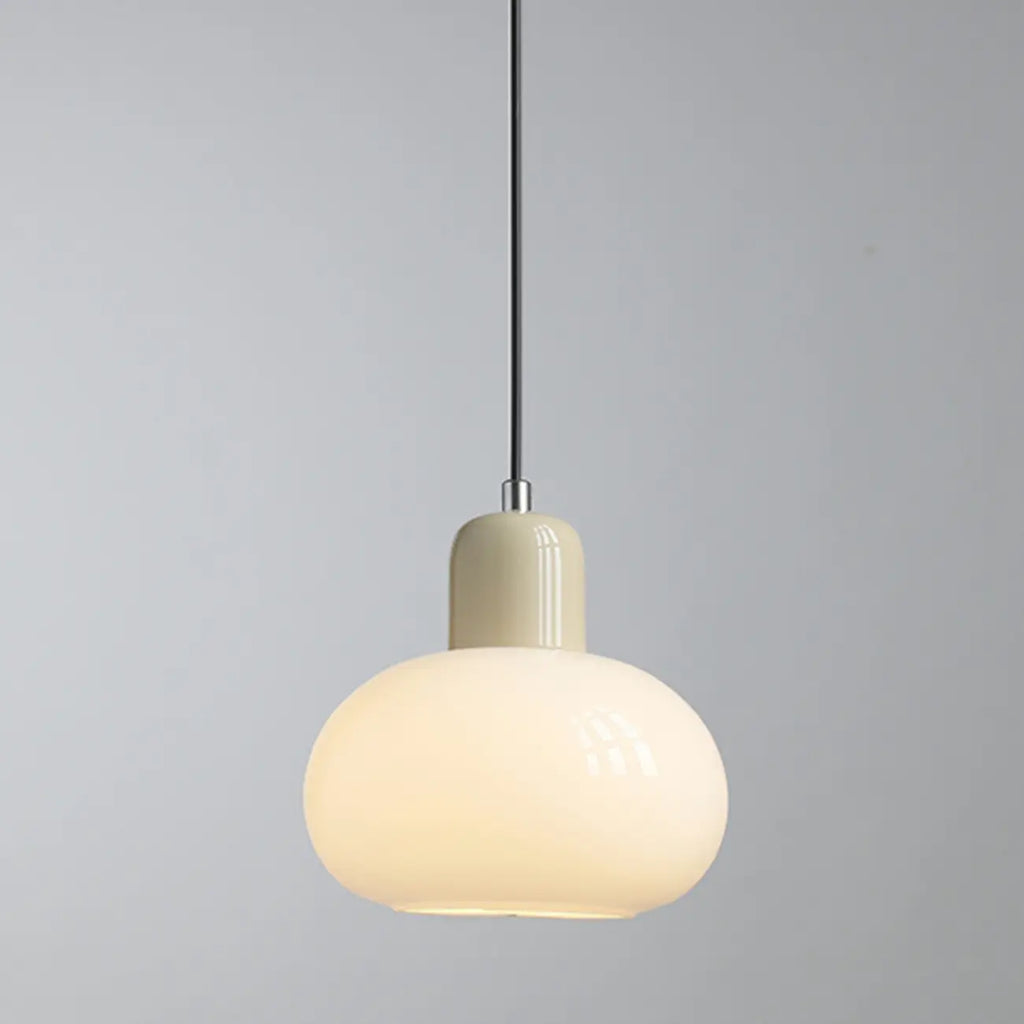 Suspensions minimalistes en céramique avec globe et longueur réglable