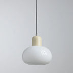 Suspensions minimalistes en céramique avec globe et longueur réglable