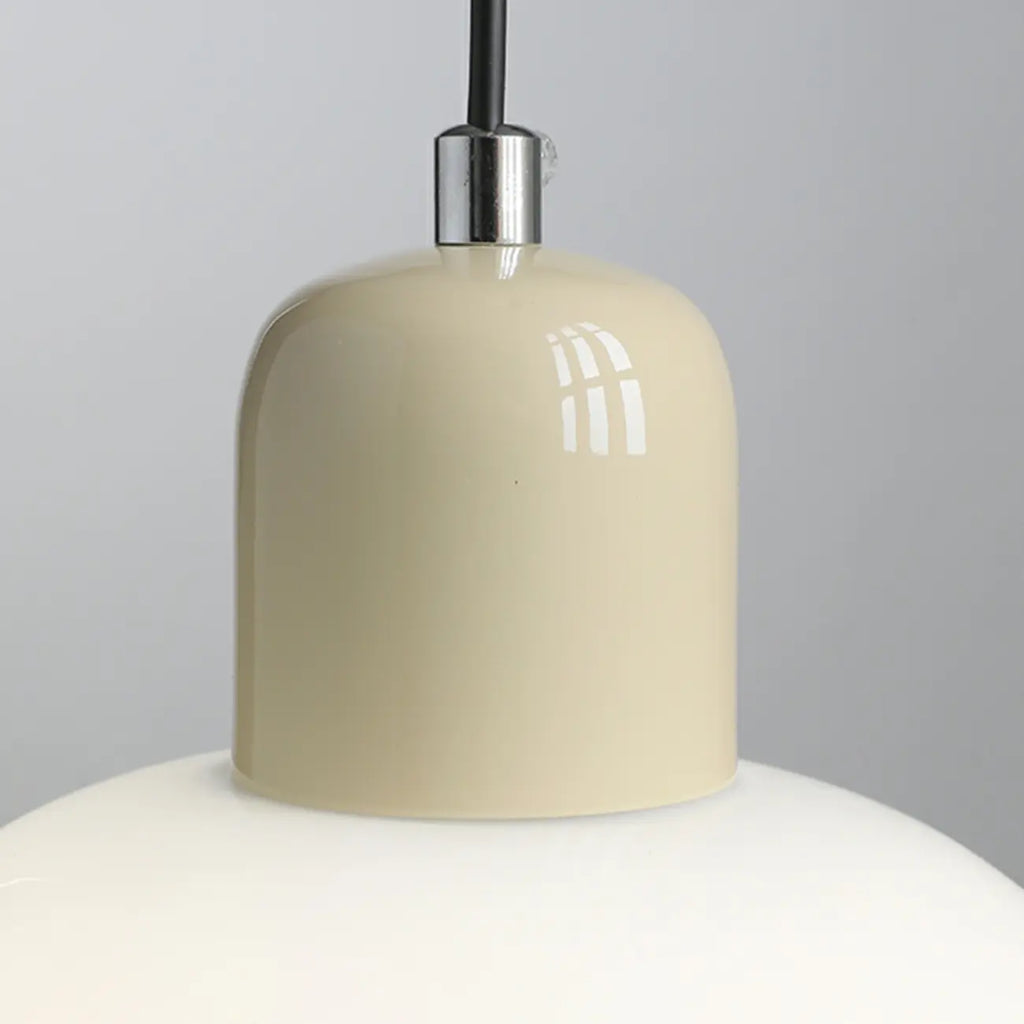 Suspensions minimalistes en céramique avec globe et longueur réglable