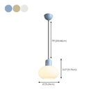 Suspensions minimalistes en céramique avec globe et longueur réglable